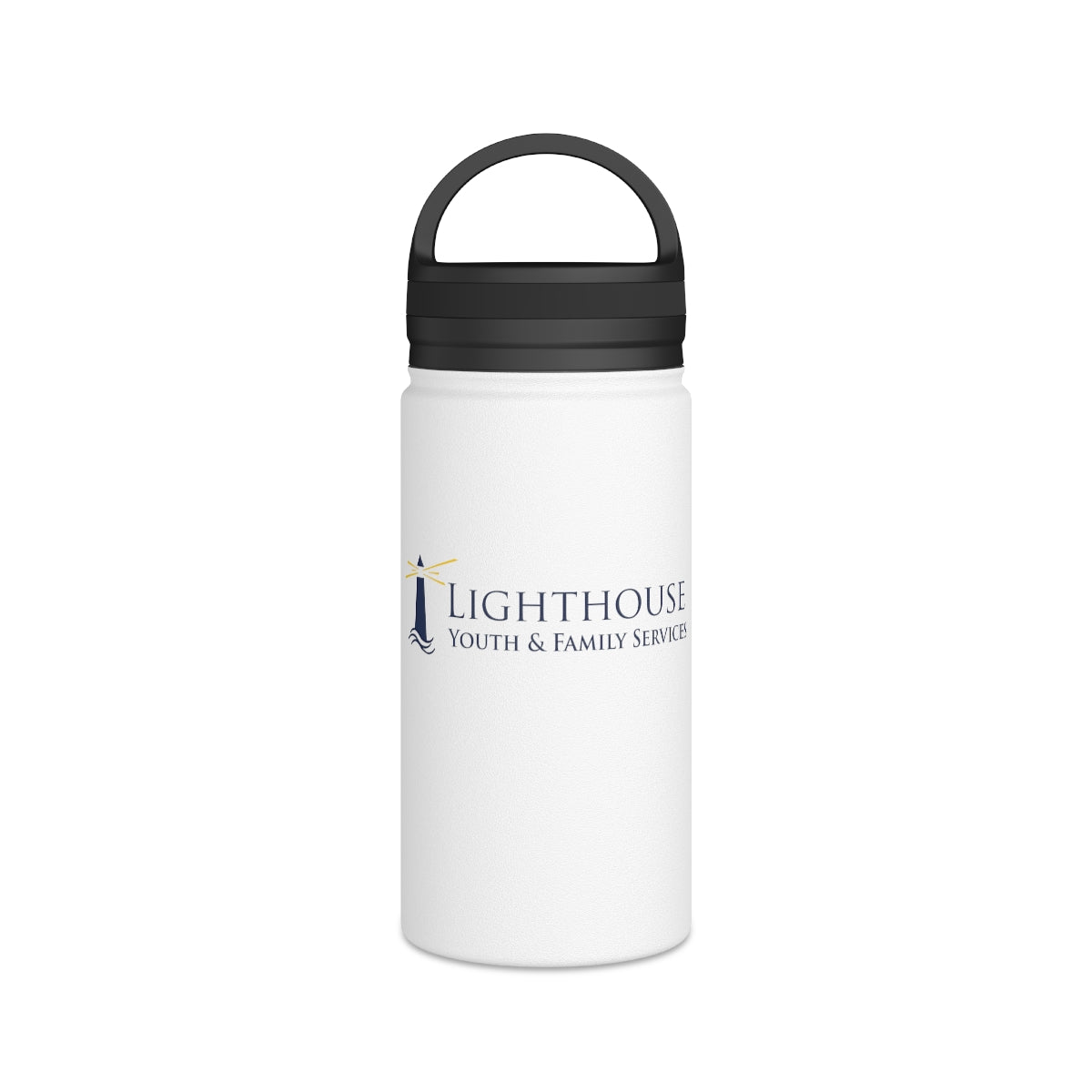 Stainless Steel Water Bottle, Handle Lid