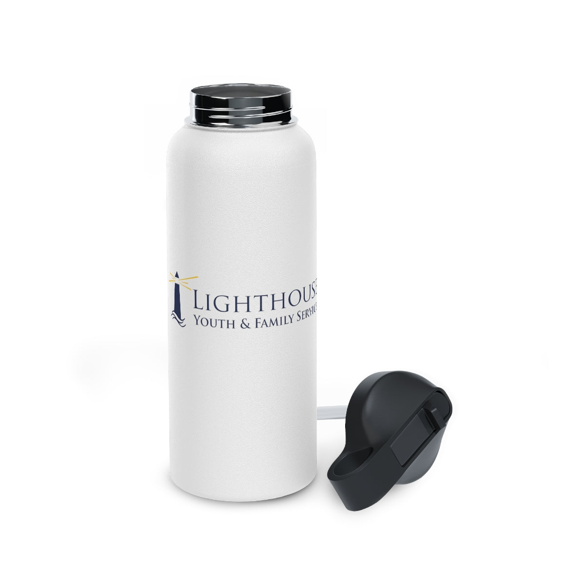 Stainless Steel Water Bottle, Standard Lid