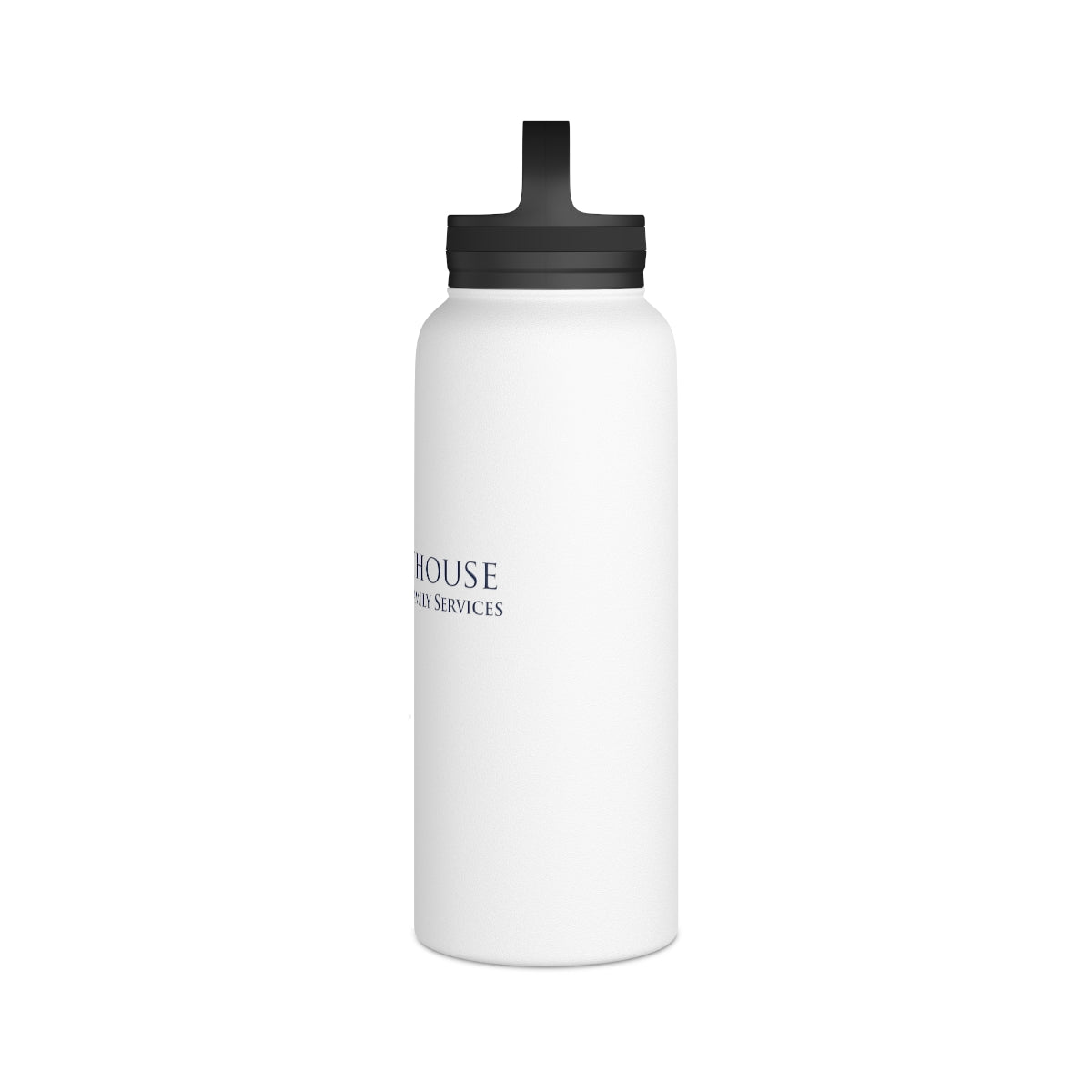 Stainless Steel Water Bottle, Handle Lid