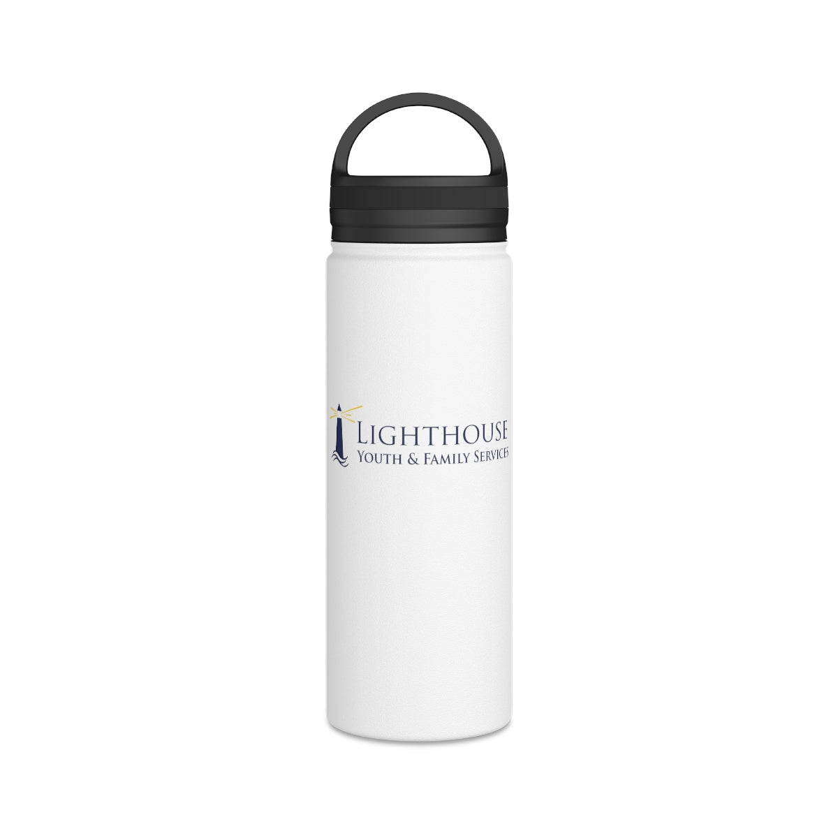 Stainless Steel Water Bottle, Handle Lid