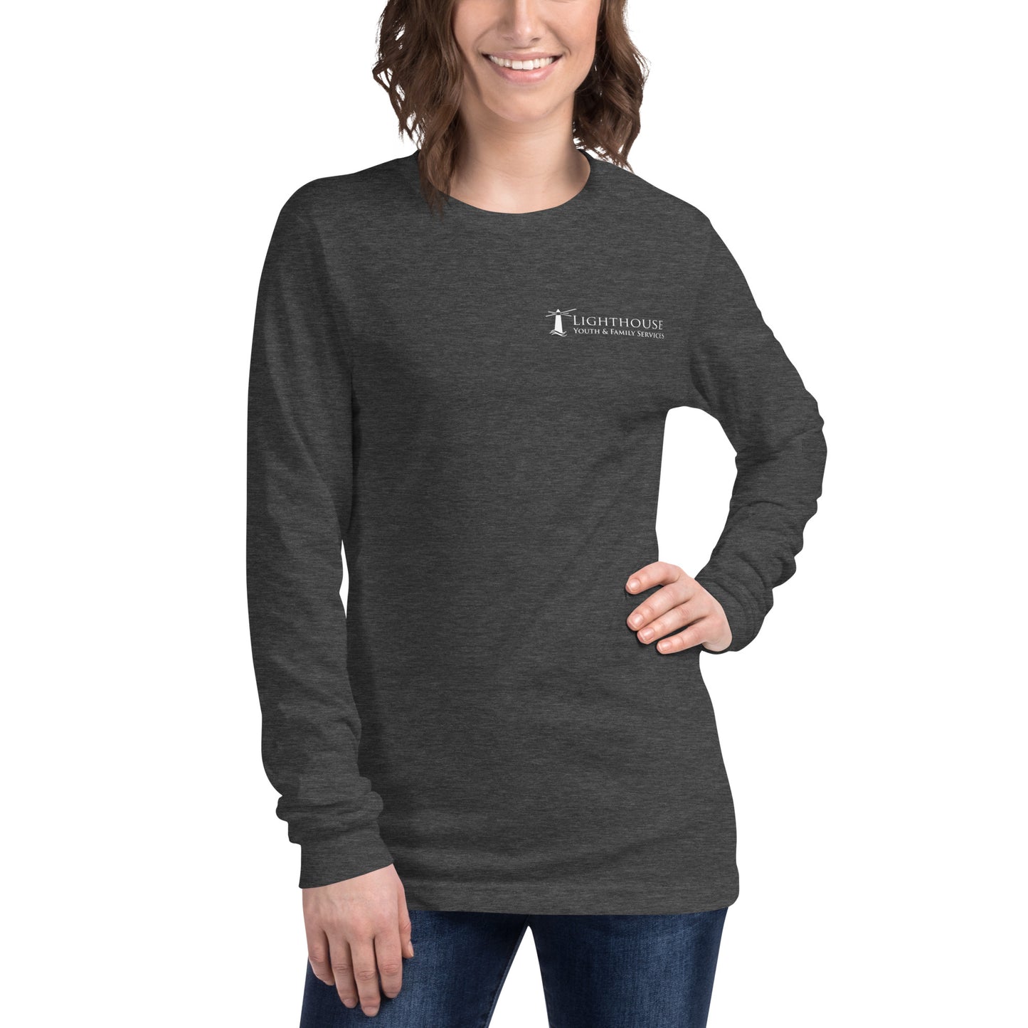 Unisex Long Sleeve Tee - Small Logo